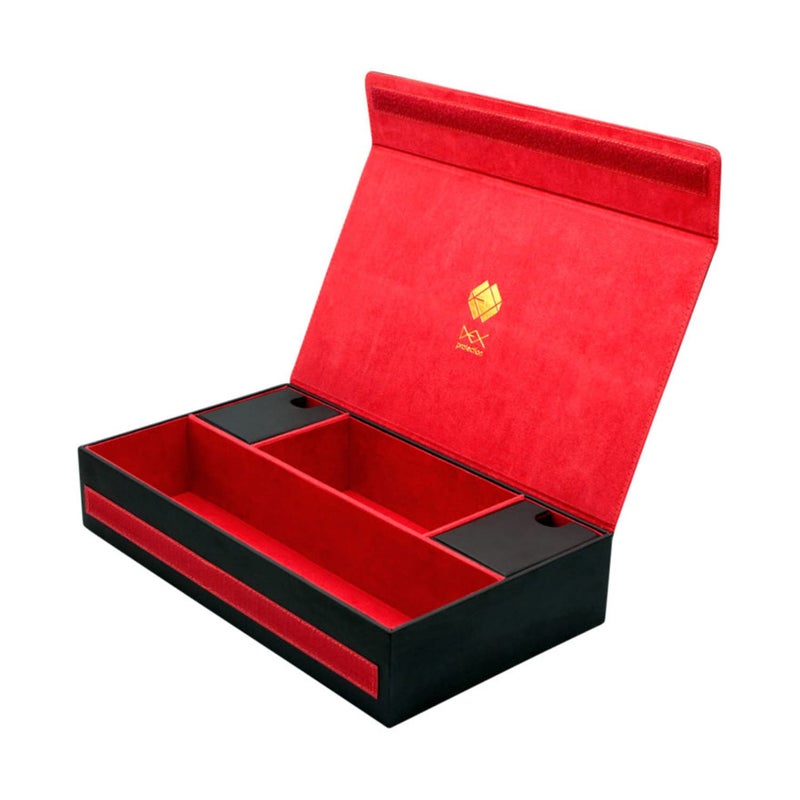 Dex Protection Card Binder 9 | Stores 360 Gaming Cards | Includes 20 Side Loading Card Pages | 9 Card Page Format |Band Closure | Smooth Matte Padded Finish | Velvet Lined Interior - Image 1